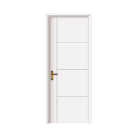 Portes creuses qui respecte l'environnement de chambre &agrave; coucher de panneau de porte de Wpc avec le cadre